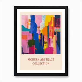 Modern Abstract Collection Poster 100 Art Print