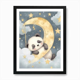 Sleeping Baby Panda 3 Art Print