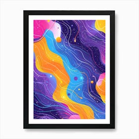 Abstract Background 11 Art Print