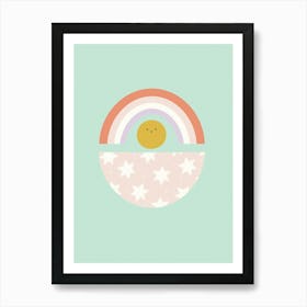 Rainbow In The Sky Art Print