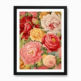 Peonies 24 Art Print