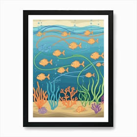 Under The Sea 2 Art Print