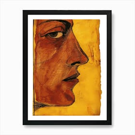 Face Of A Woman 115 Art Print