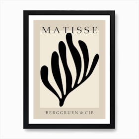 Matisse Minimal Cutout 17 Art Print