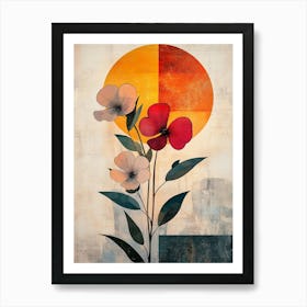 Flowers In The Sun 2 Art Print