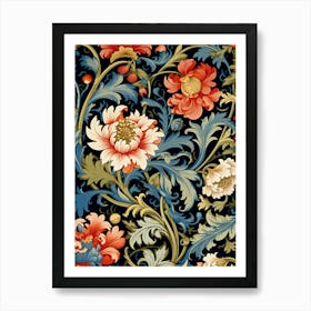 Floral Pattern 22 Art Print