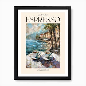 Venice Espresso Made In Italy 4 Poster Art Print