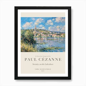 Serenity On The Lakeshore Art Print