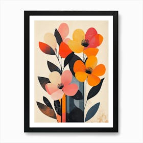 Flowers In A Vase 15 Art Print