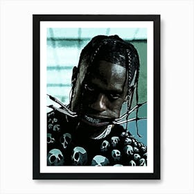 Travis Scott 16 Art Print