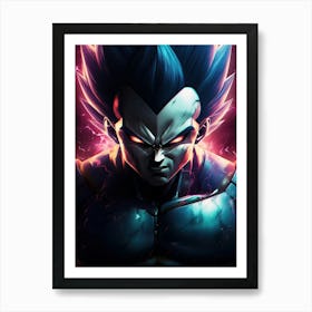 Dragon Ball Z Wallpaper 30 Art Print