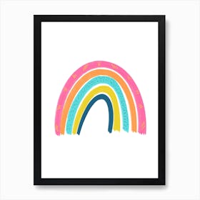 Sunshine Detailed Rainbow 1 Art Print