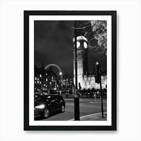 Big Ben At Night Art Print