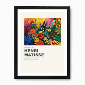 Museum Poster Inspired By Henri Matisse 11 Art Print