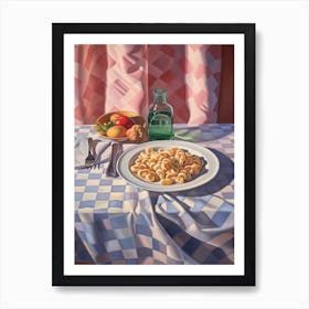 Orecchiette Pasta Still Life Painting Art Print