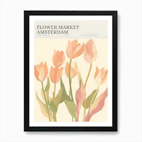 Flower Market Amsterdam 2 Art Print