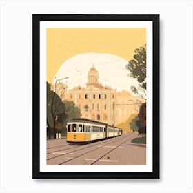 Kolkata India Travel Illustration 2 Poster