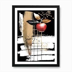 Apple Painting Art Print