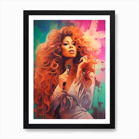 Mariah Carey (1) Art Print