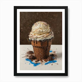 Ice Cream Cone 29 Art Print