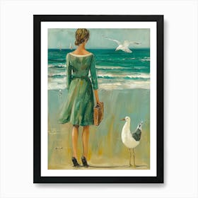 Day At The Beach 11 Art Print