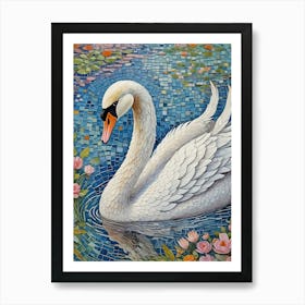 Swan's Grace Art Print