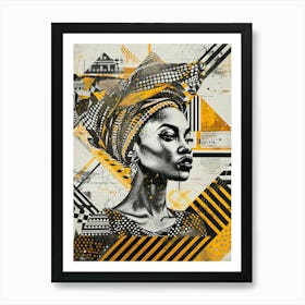 African Woman 84 Art Print