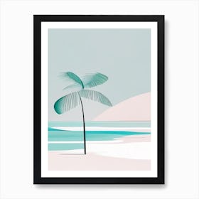 Boracay Philippines Simplistic Tropical Destination Art Print
