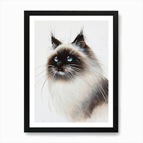 Himalayan Cat Painting 3 Art Print