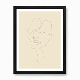 Portrait Of A Woman 10 Art Print