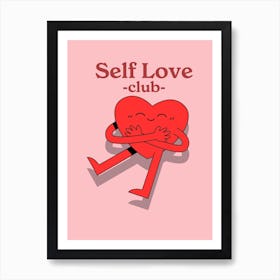 Self Love Club Art Print