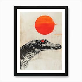 Alligator 14 Art Print