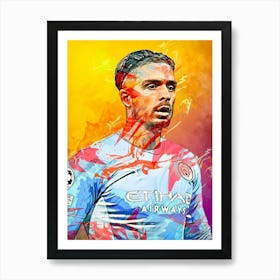Jack Grealish Manchester City 1 Art Print