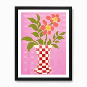 Snapdragon Flower Vase 1 Art Print
