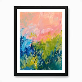 Abstract Landscape Painting 18 Art Print