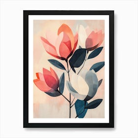 Magnolias Art Print