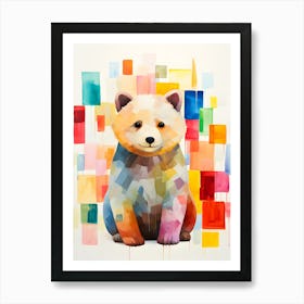 Bear In Harmony Art Print