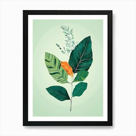 Botanical Illustration 1 Art Print