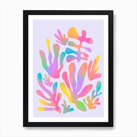 Henri Matisse Colorful Palette Art Print