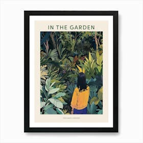 In The Garden Poster Descanso Gardens Usa 3 Art Print