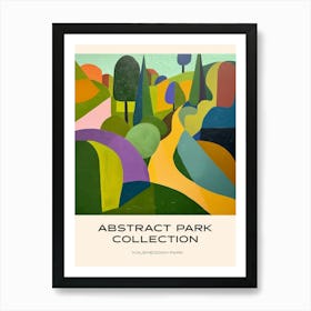 Abstract Park Collection Poster Kalemegdan Park Belgrade Serbia 1 Art Print