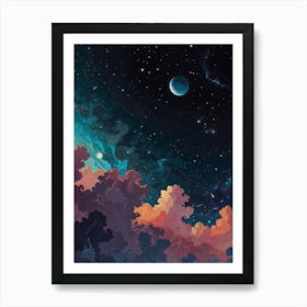 Clouds In The Sky 1 Art Print