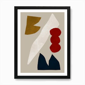 Modern expressionist 6 Art Print