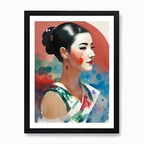 Geisha 104 Art Print