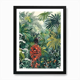 In The Garden Rhs Garden Wisley United Kingdom 3 Art Print