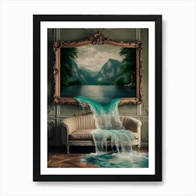Waterfall 6 Art Print
