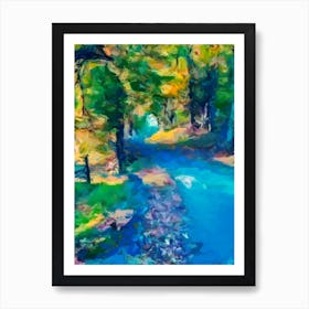 A Path To The Forest Art Print