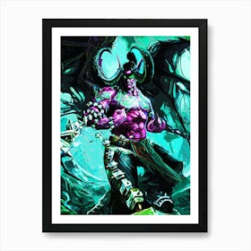 World Of Warcraft gaming movie Art Print