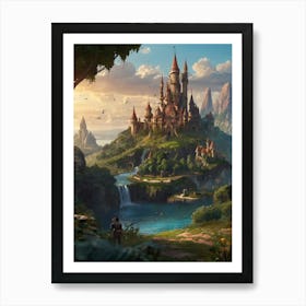 Fairytale Castle Art Print