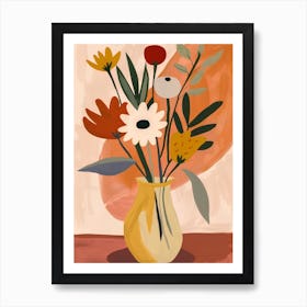 Flowers In A Vase 3 Art Print